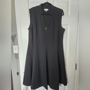 Calvin Klein Black Midi Dress
